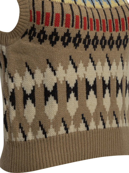 Wool and Cashmere Vest Knitwear