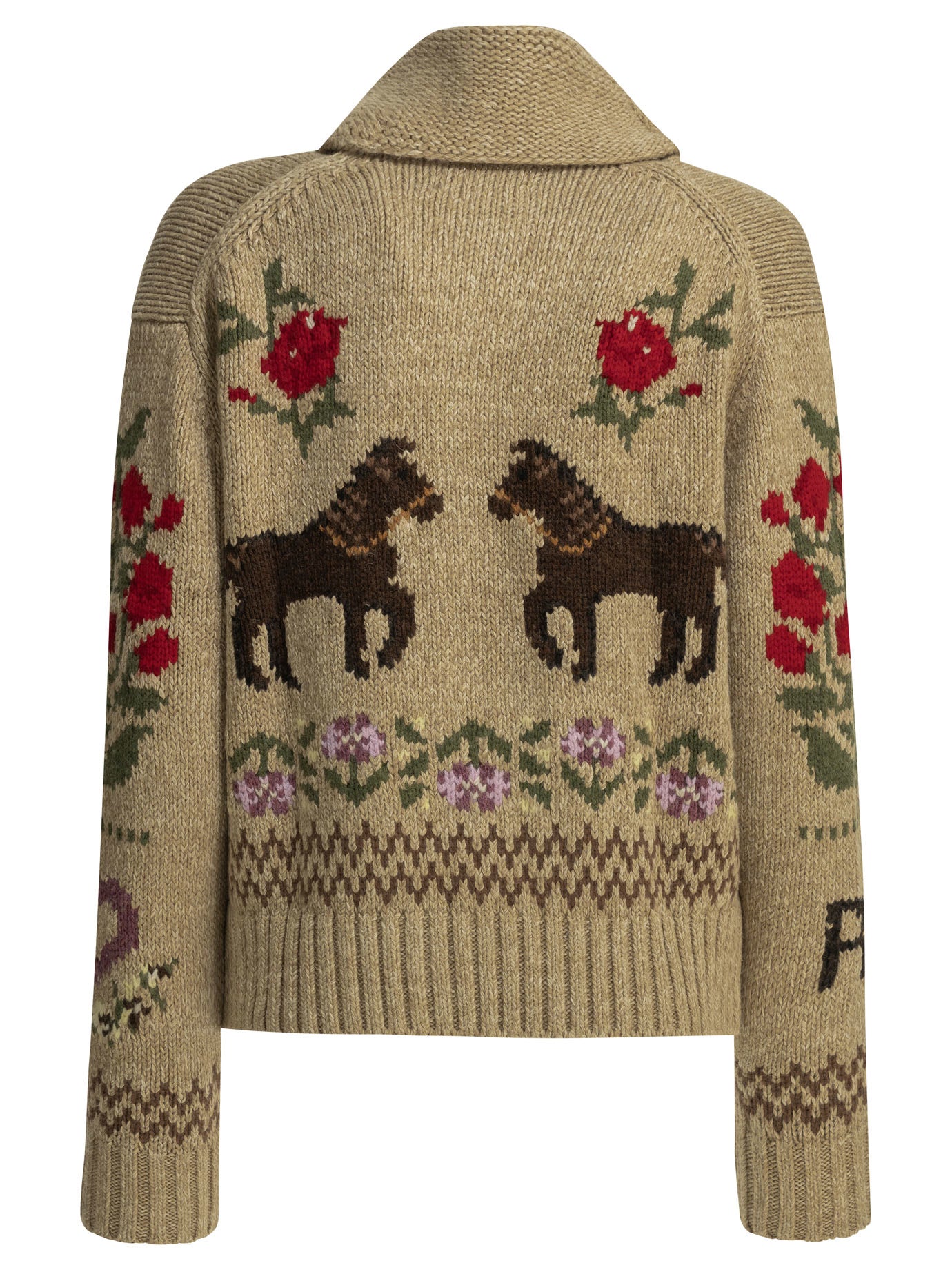Textured-knit cardigan Knitwear