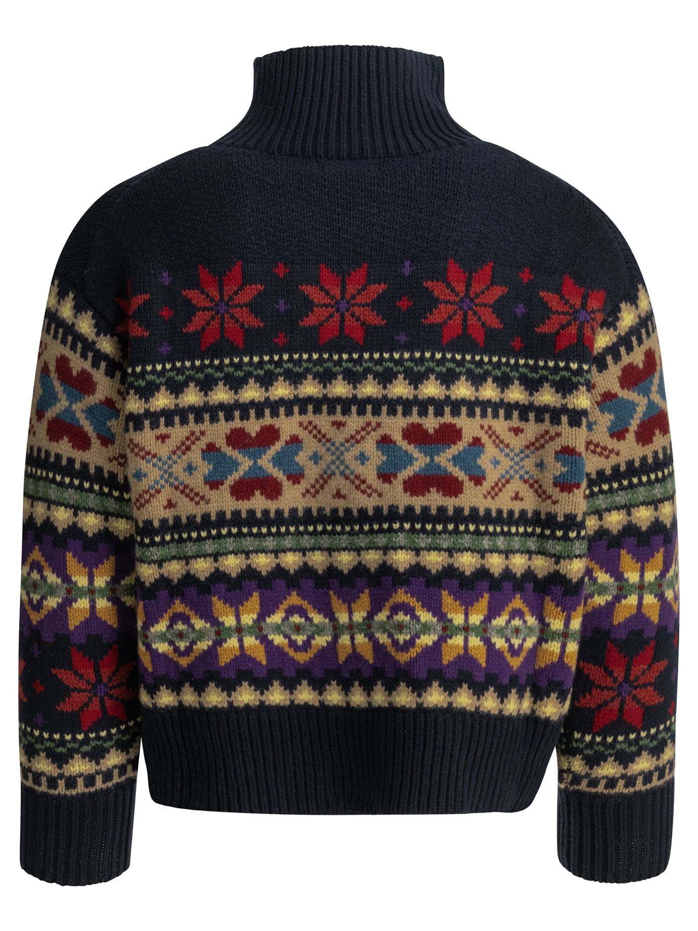 Wool and cashmere turtleneck sweater Knitwear