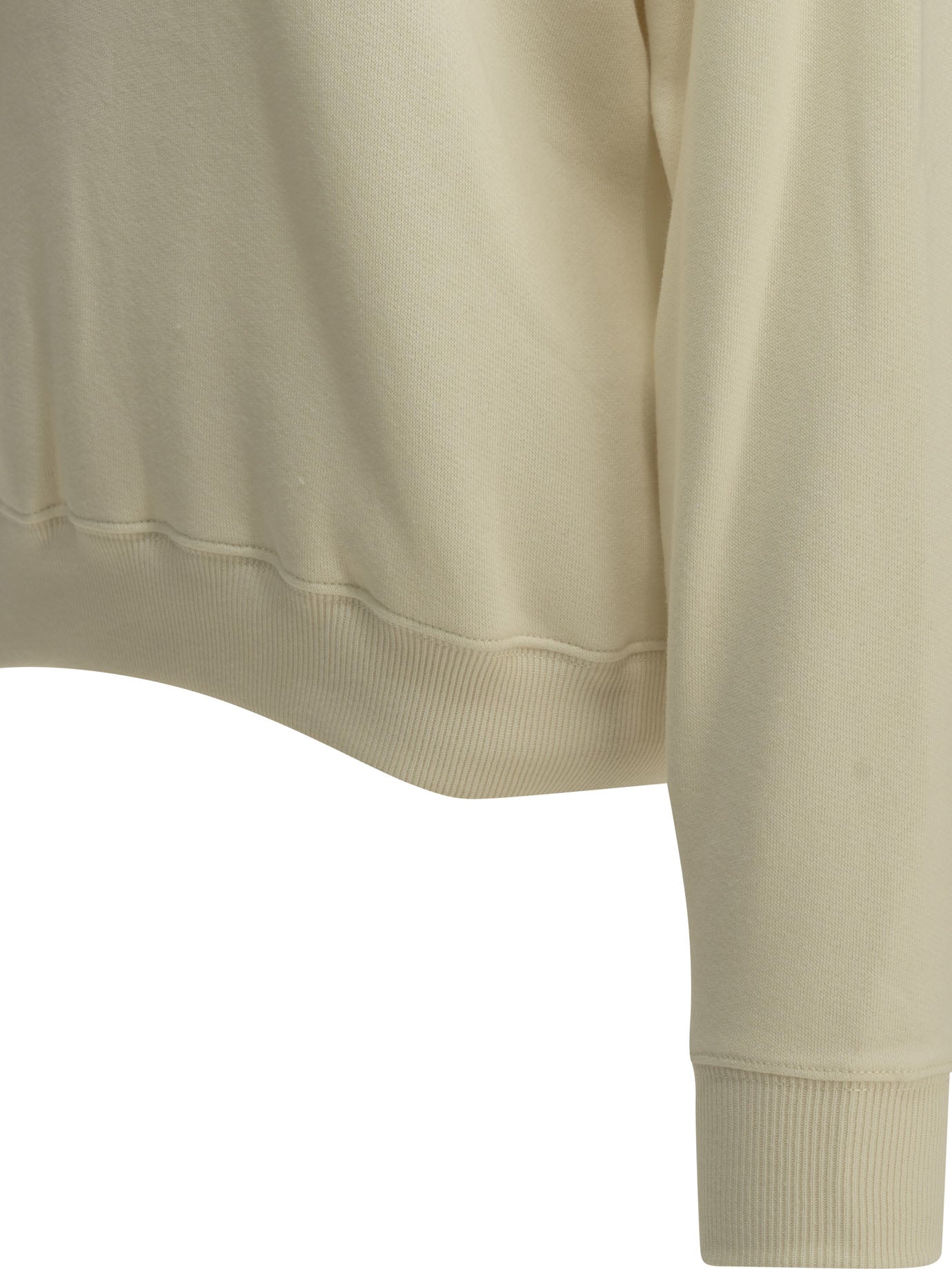 Sweatshirt with polo collar and logo Sweatshirts