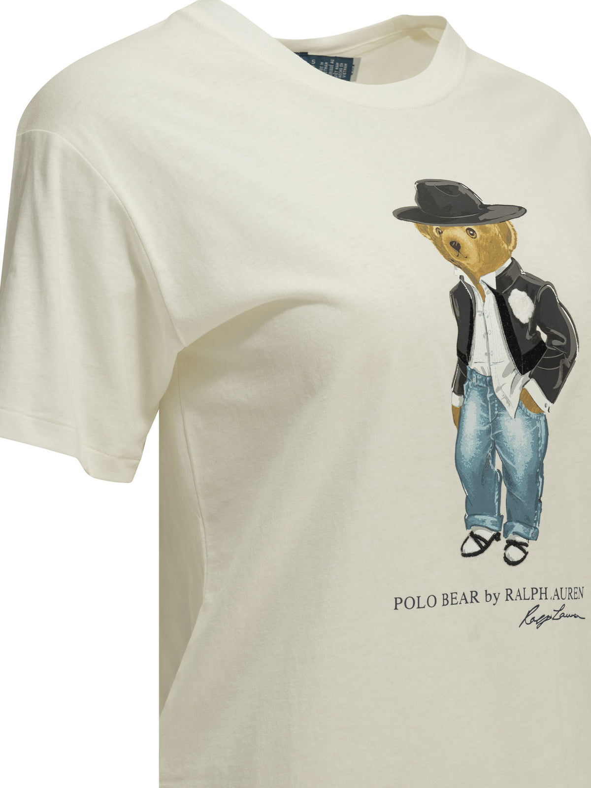 "Holiday Polo Bear" Crew-Neck T-Shirt T-shirts