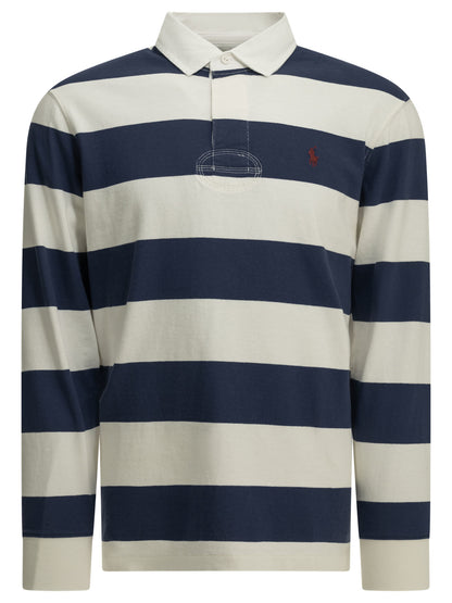 Button-down polo shirt with logo Polo shirts