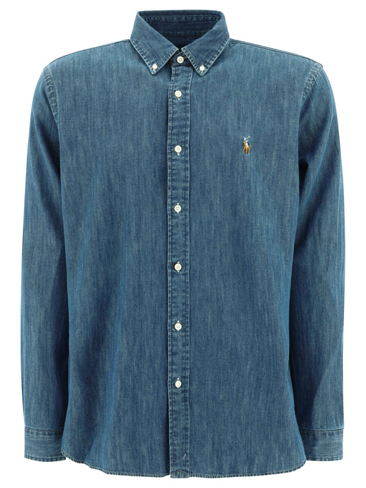 Custom-fit casual shirt with logo Shirts