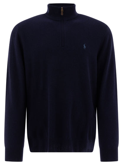 Wool half-zip sweater Knitwear