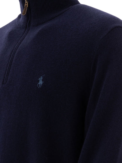 Wool half-zip sweater Knitwear