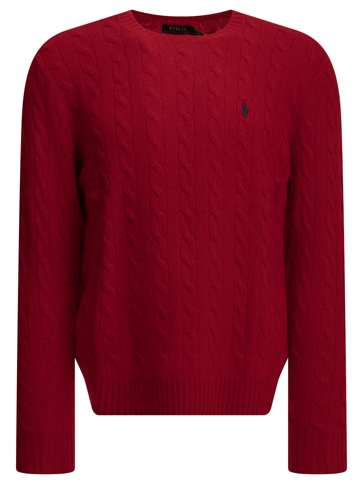 Crew-neck sweater with logo Knitwear