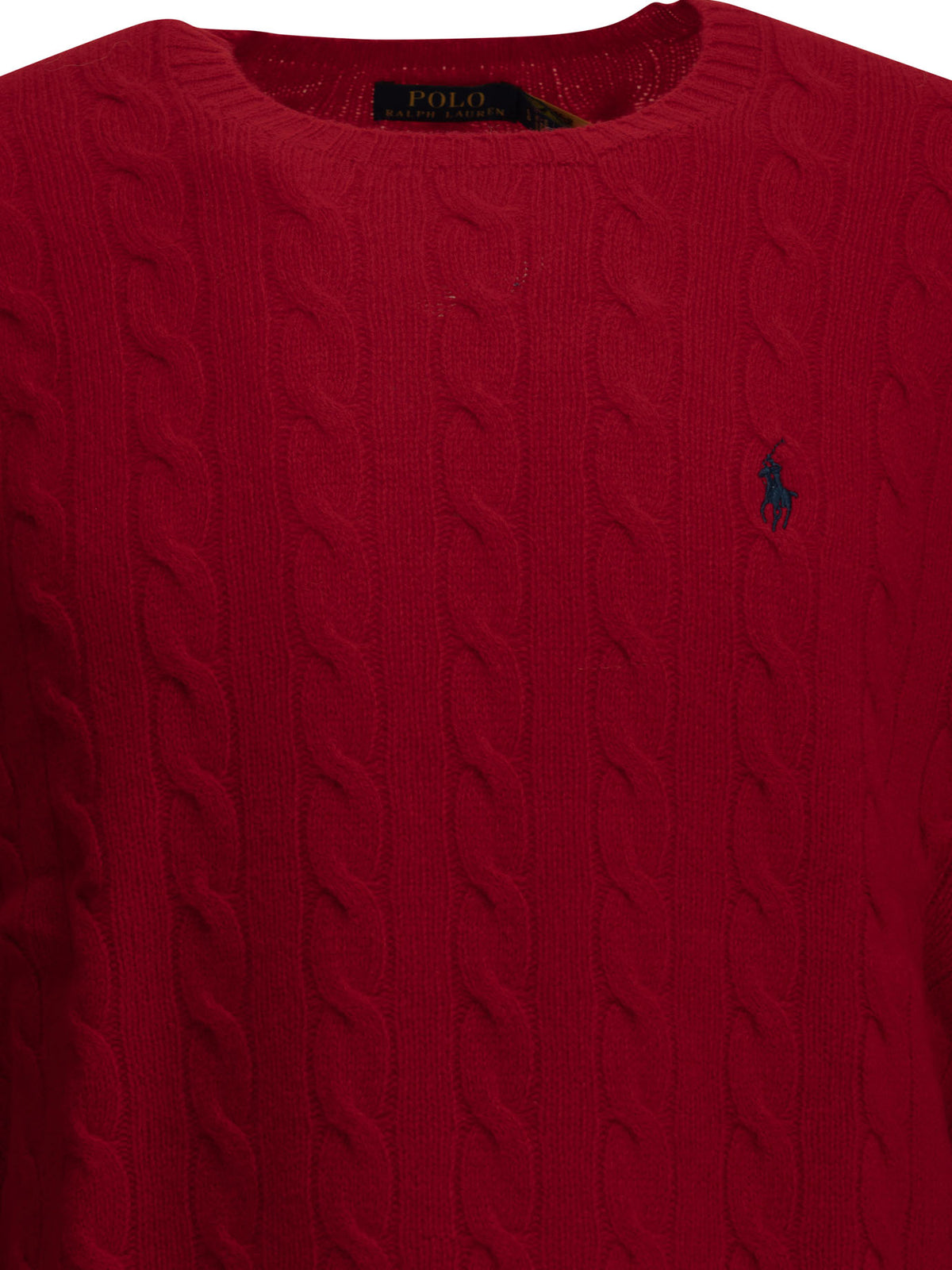 Crew-neck sweater with logo Knitwear