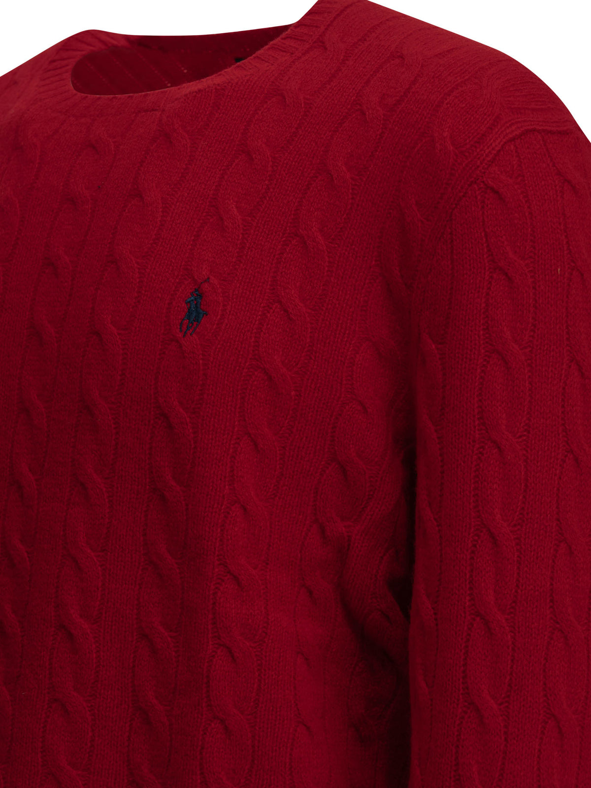 Crew-neck sweater with logo Knitwear