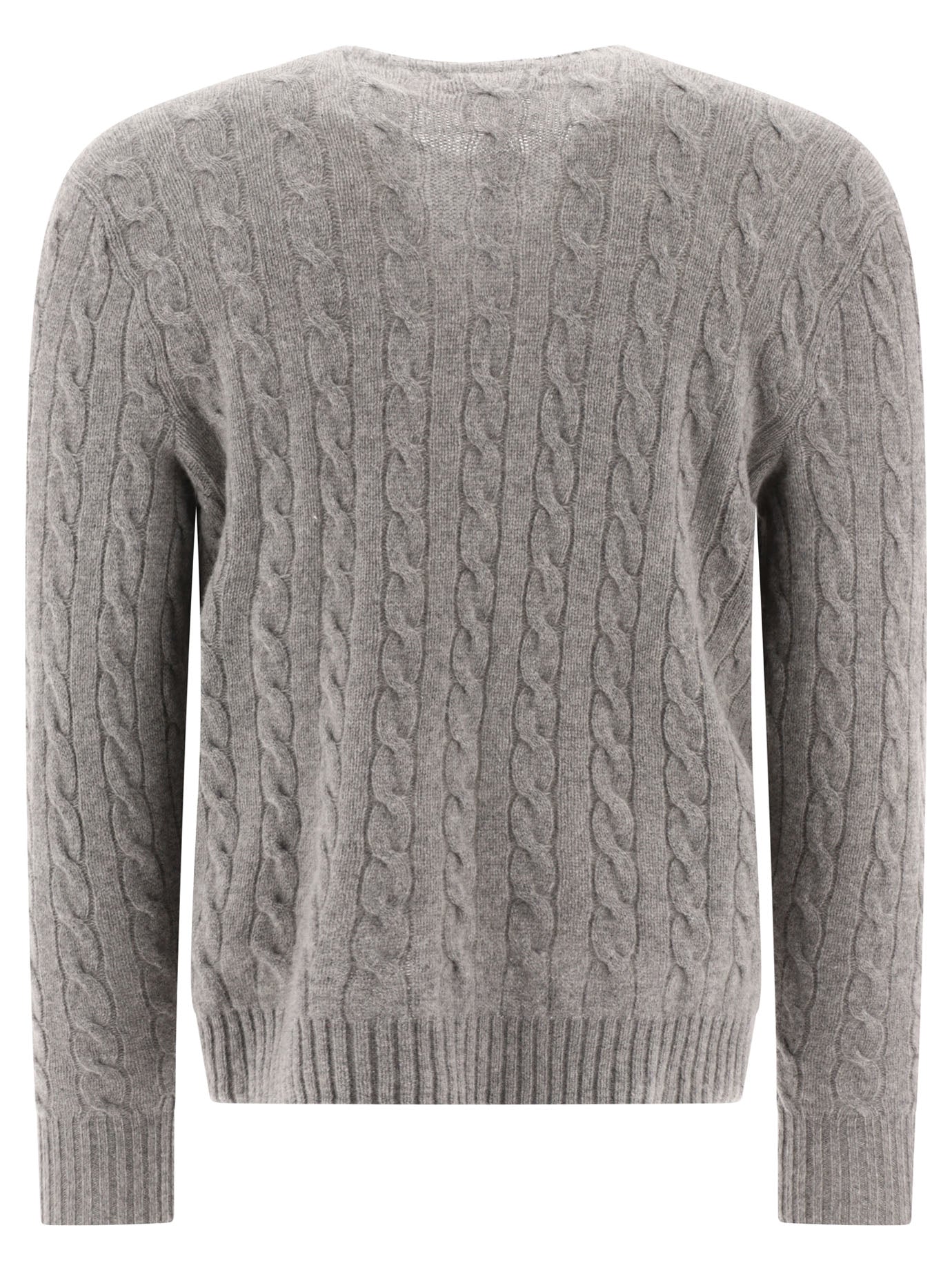 Crew-neck sweater with logo Knitwear