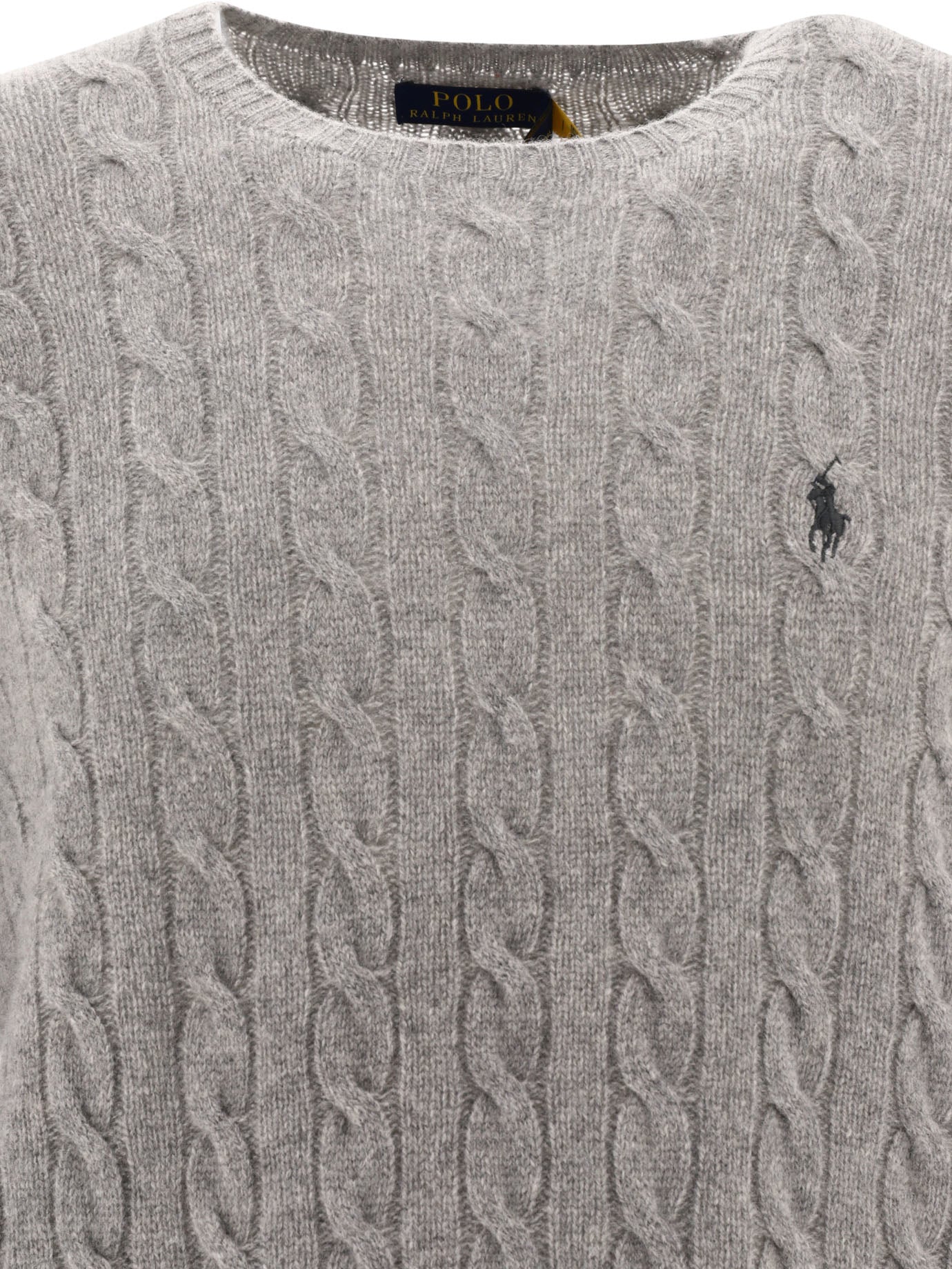 Crew-neck sweater with logo Knitwear