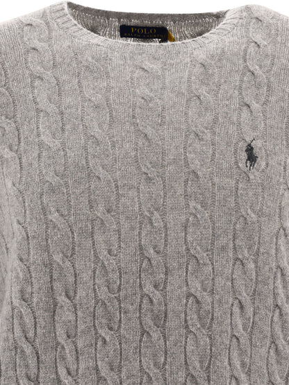 Crew-neck sweater with logo Knitwear