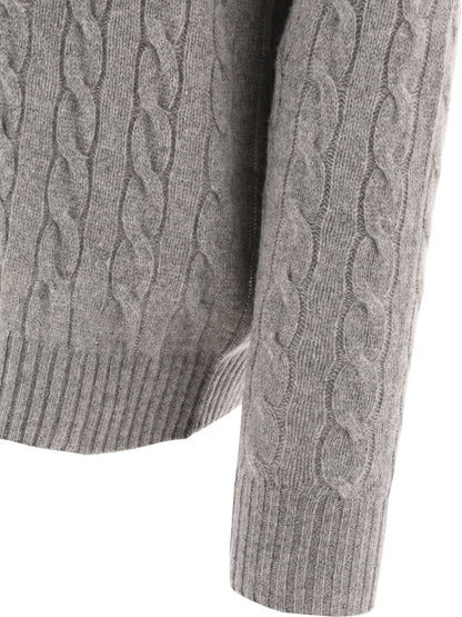 Crew-neck sweater with logo Knitwear