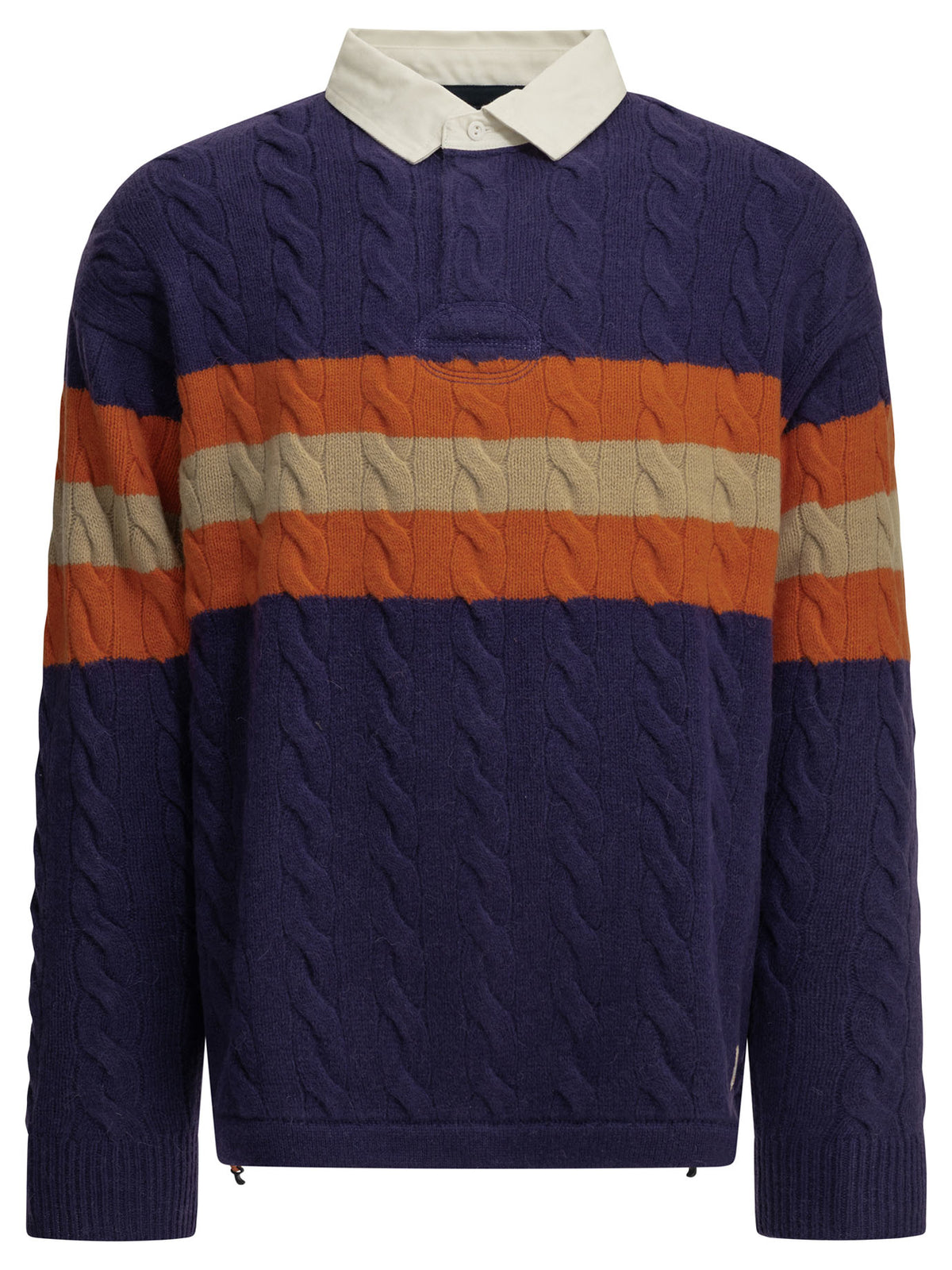 "Rubgy" Polo Sweater Knitwear