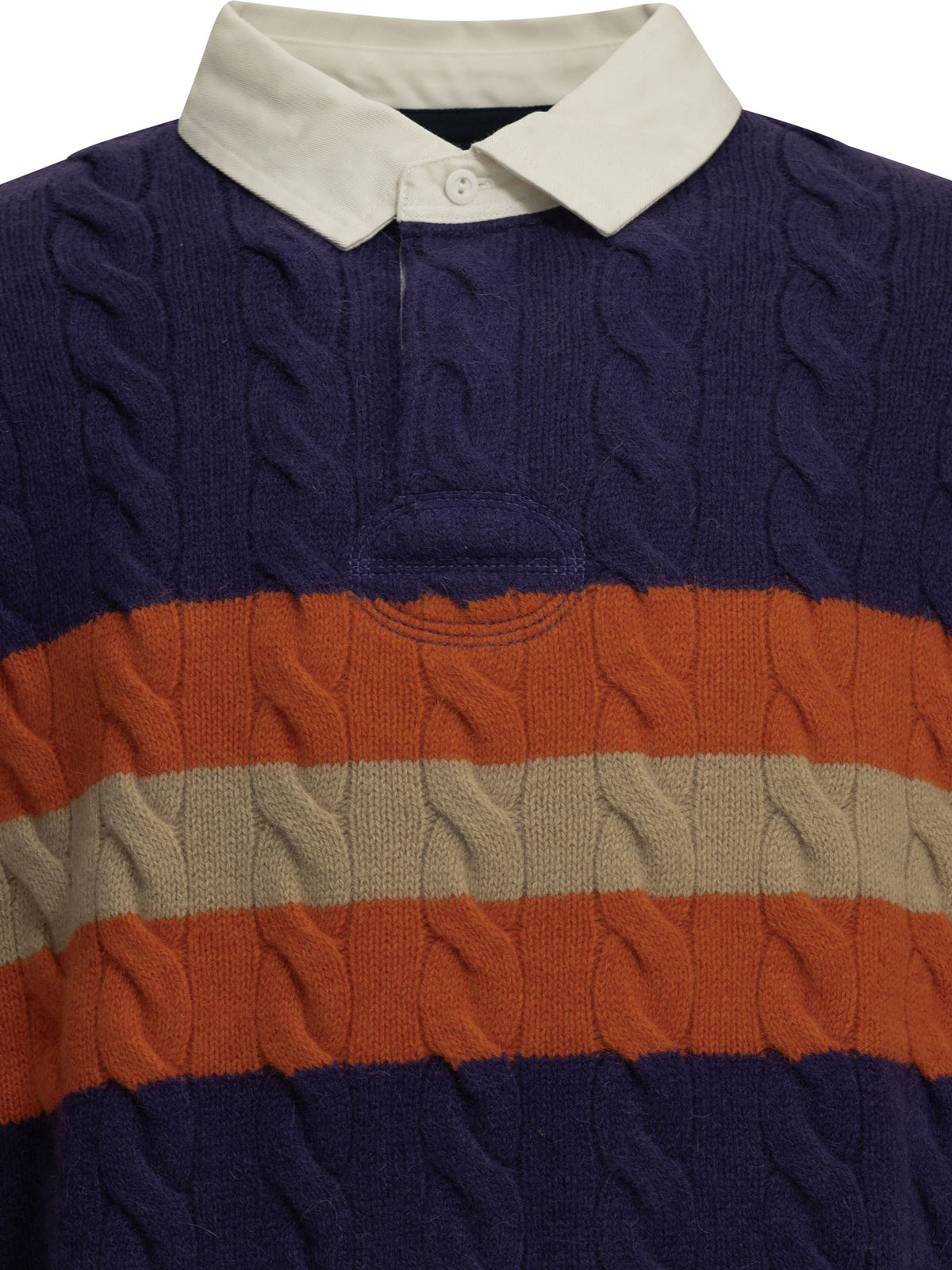 "Rubgy" Polo Sweater Knitwear