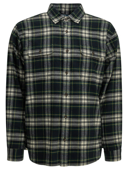 Classic-fit casual plaid shirt Shirts