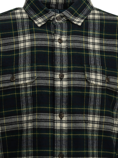 Classic-fit casual plaid shirt Shirts