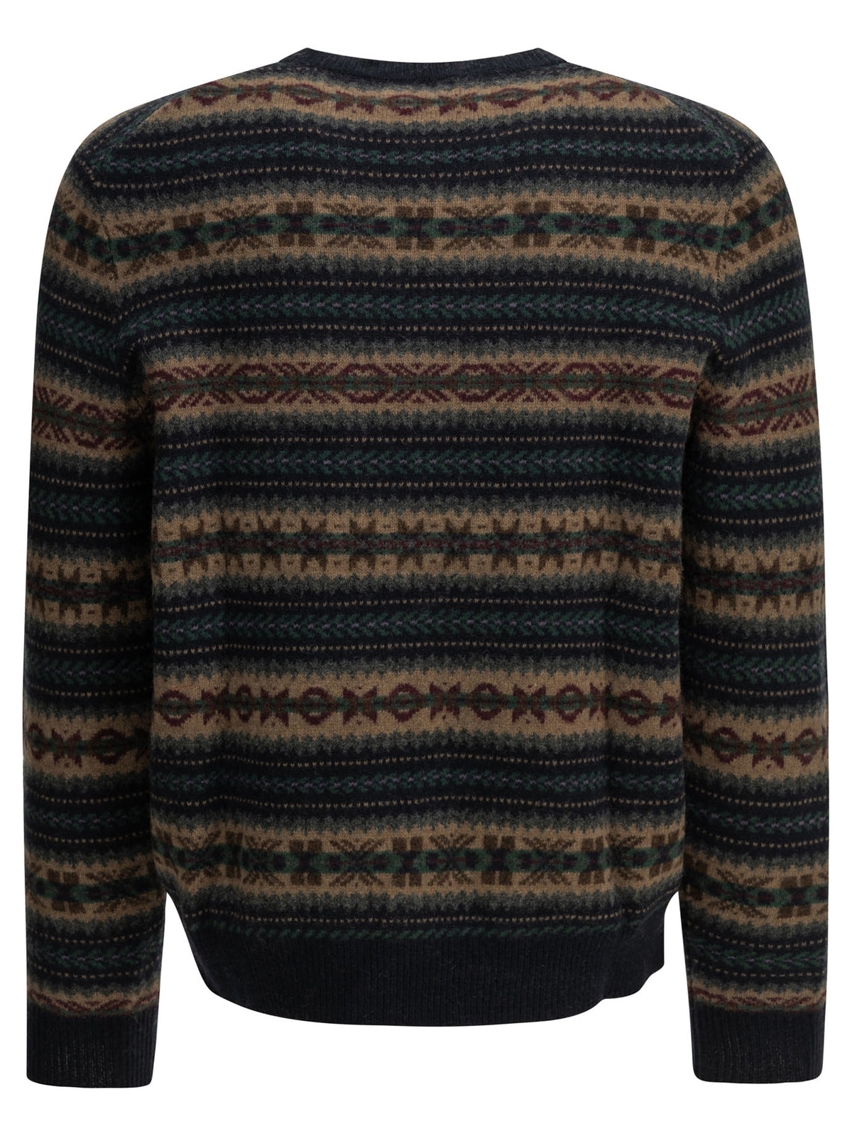 "Fair Isle" Crew-Neck Sweater Knitwear