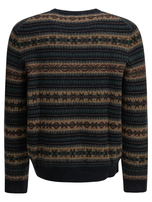 "Fair Isle" Crew-Neck Sweater Knitwear