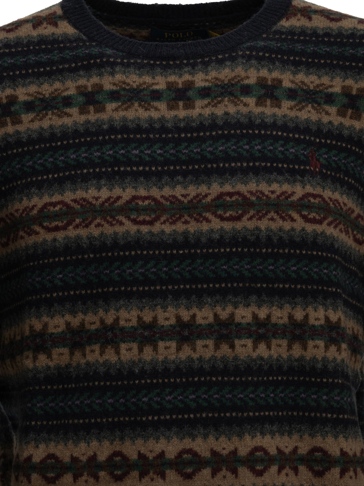 "Fair Isle" Crew-Neck Sweater Knitwear