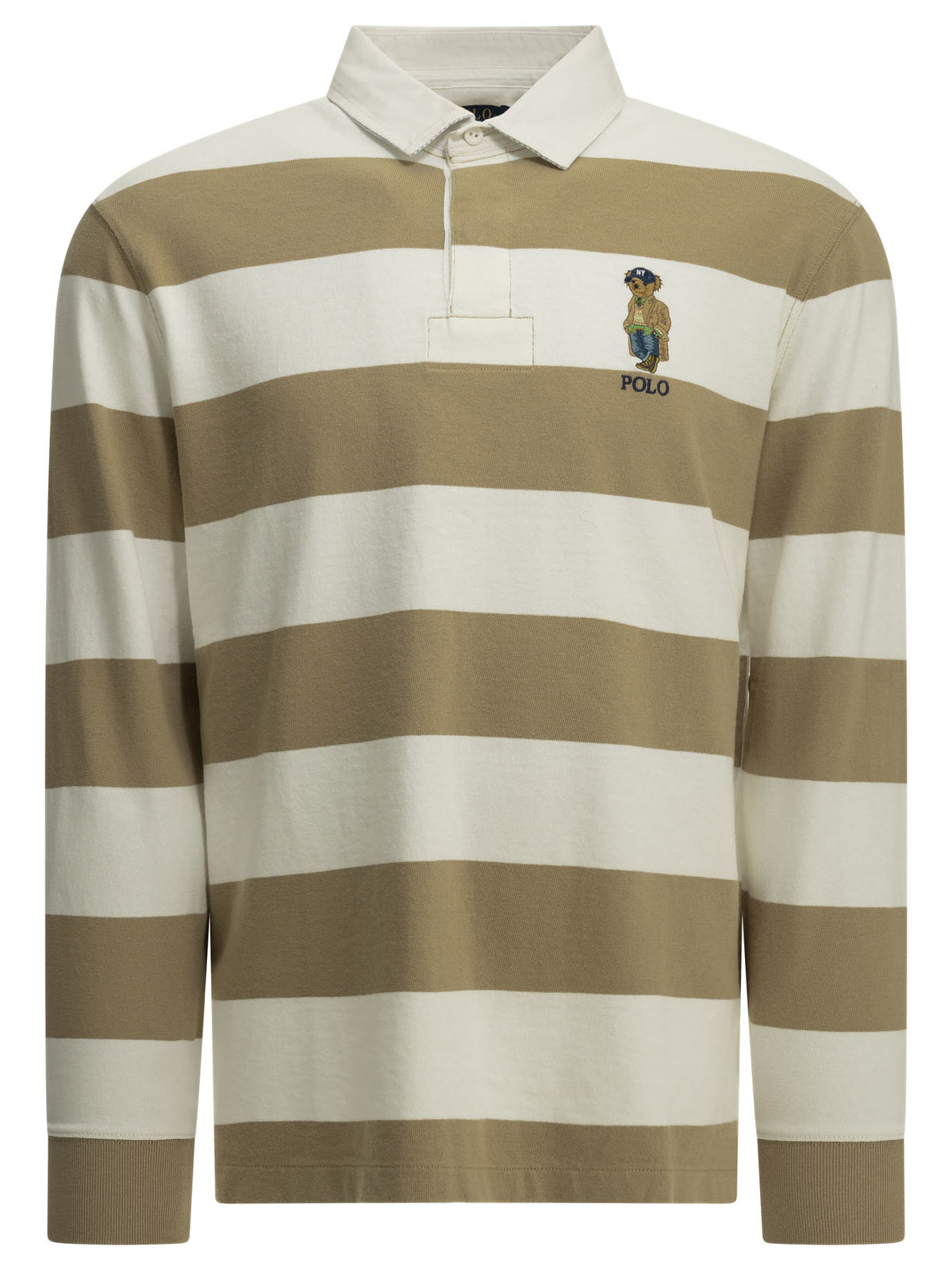 "Polo Bear" Button-Down Polo Shirt Polo shirts