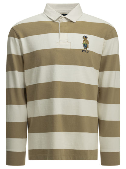"Polo Bear" Button-Down Polo Shirt Polo shirts