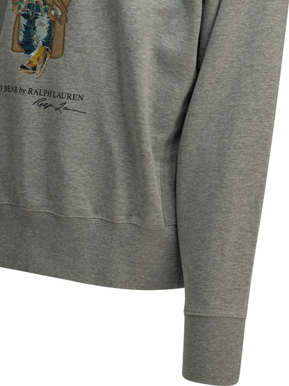 "Polo Bear" Crew-Neck Sweatshirt Sweatshirts