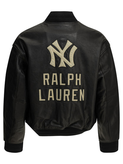 "Yankees" Leather Jacket Jackets and Coats