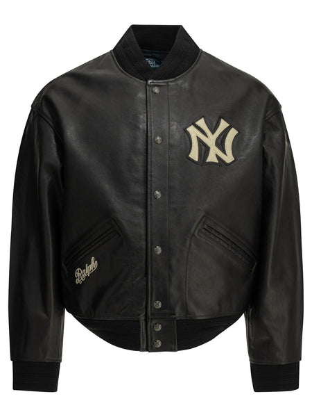 "Yankees" Leather Jacket Jackets and Coats