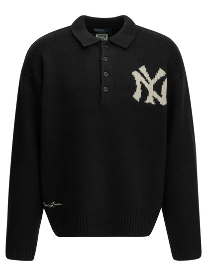 "Yankees" Polo Sweater Knitwear