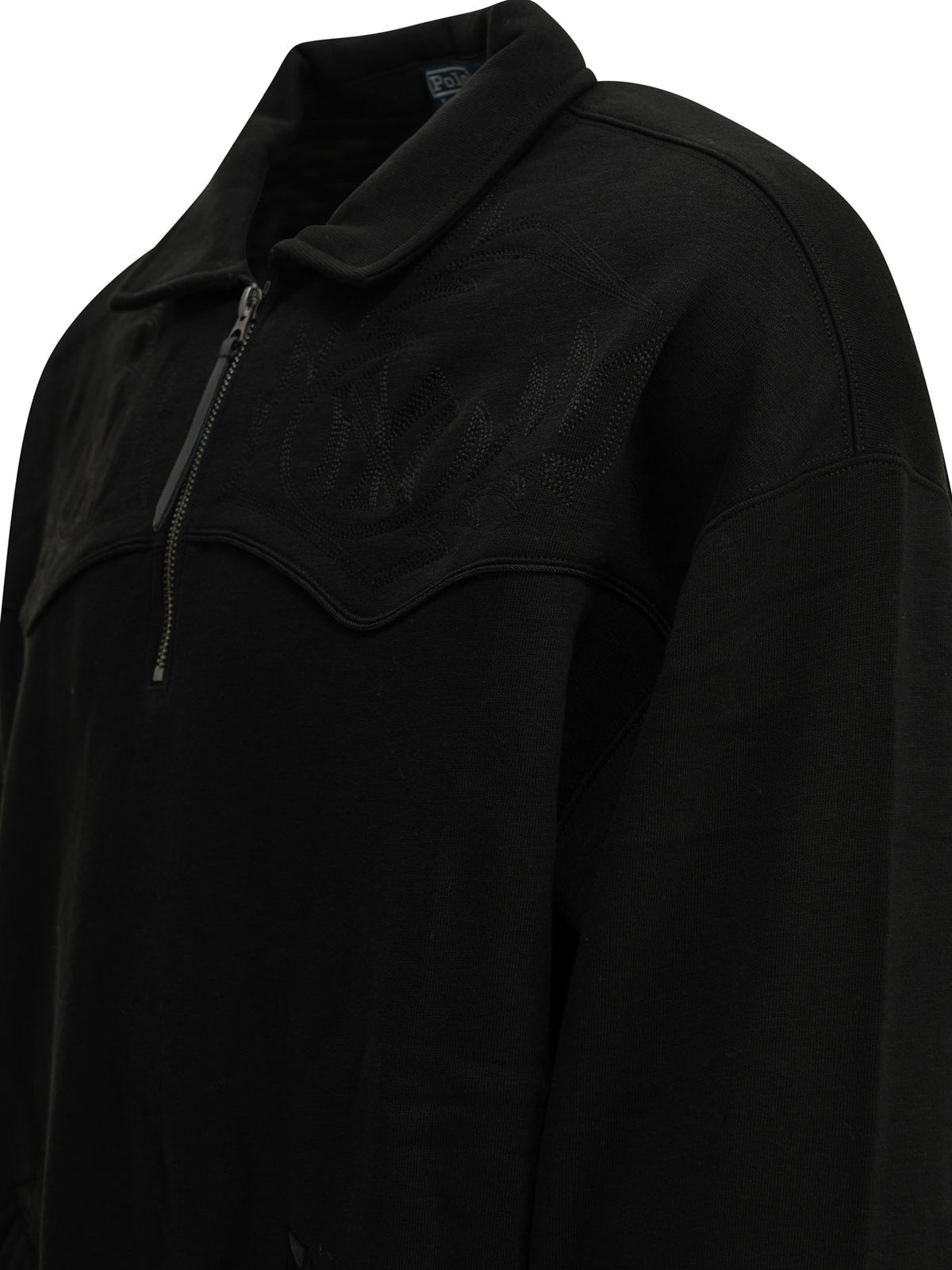 "MLB" Polo-Collar Sweatshirt Sweatshirts