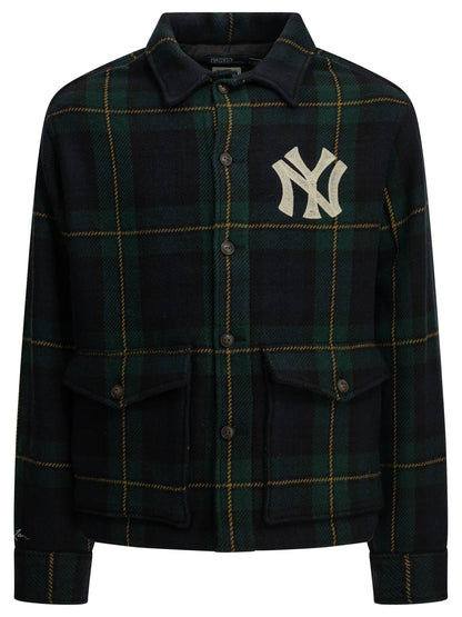 "MLB Yankees" Overshirt Jacket Jackets and Coats