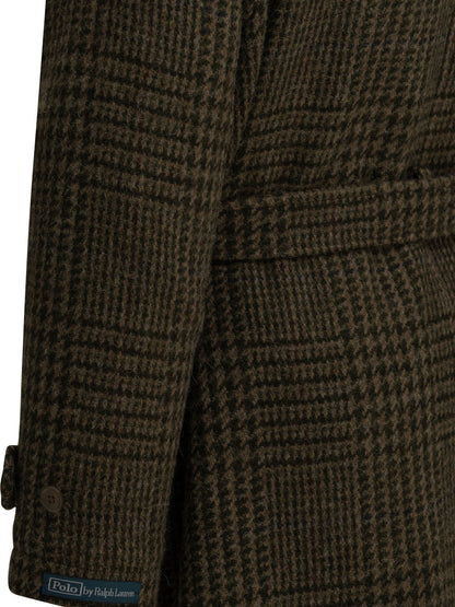 "Balmacaan" Long Coat Jackets and Coats