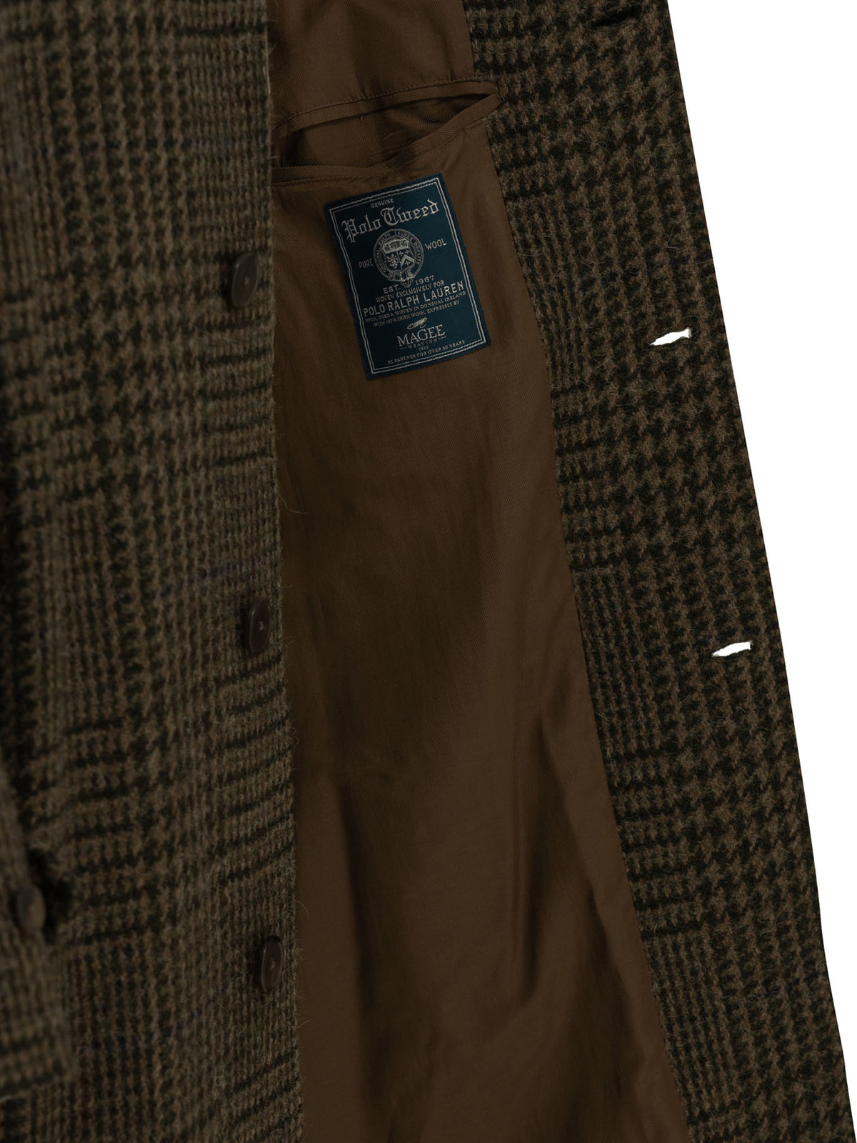 "Balmacaan" Long Coat Jackets and Coats