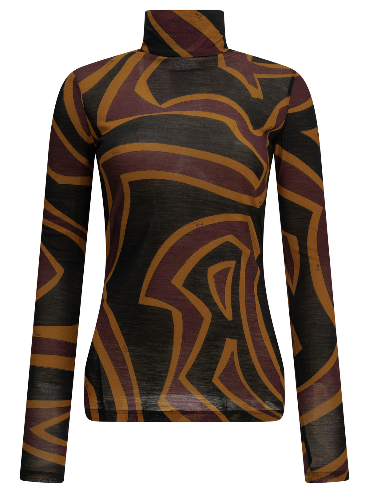 "Labirinto" Casual Top Tops