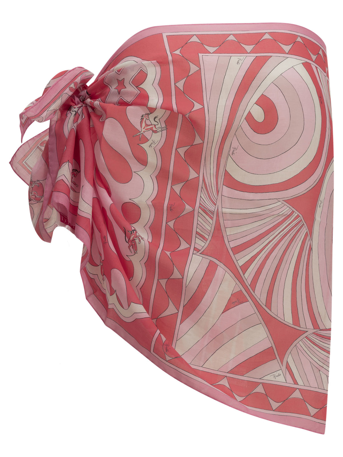 Printed pareo Swimwear