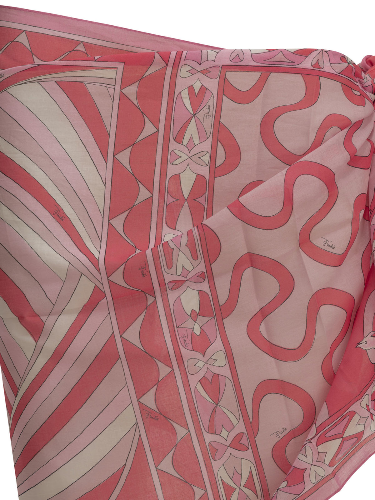 Printed pareo Swimwear
