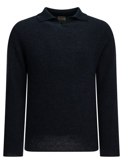 "Old School" Polo Sweater Knitwear