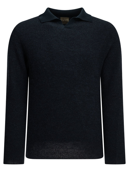 "Old School" Polo Sweater Knitwear