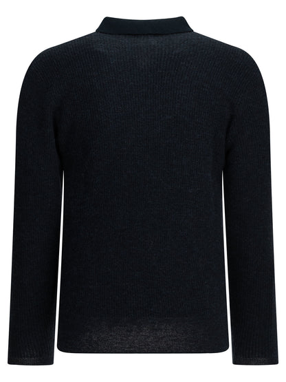 "Old School" Polo Sweater Knitwear