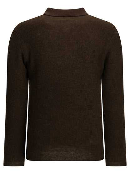 "Old School" Polo Sweater Knitwear