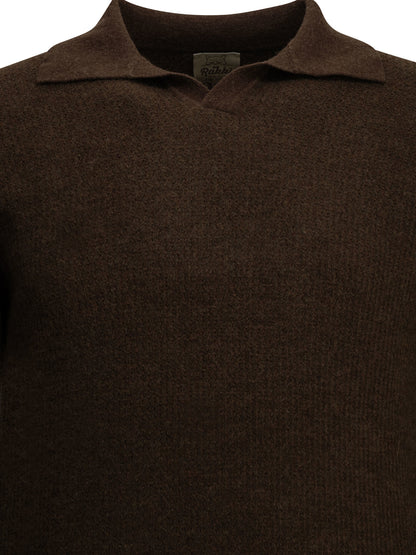 "Old School" Polo Sweater Knitwear