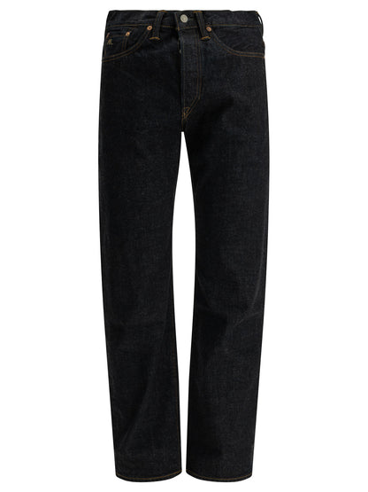 "Vintage 5-Pocket" Straight-Leg Jeans Jeans