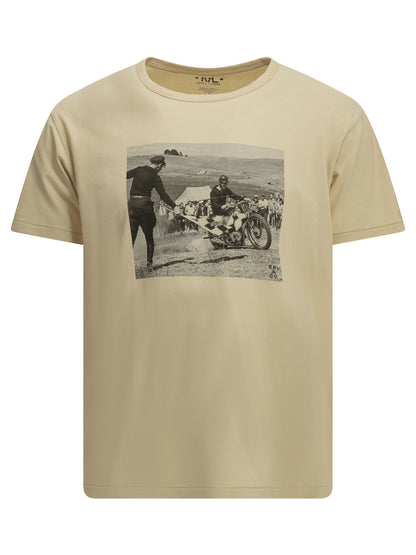 Printed crew-neck T-shirt T-shirts