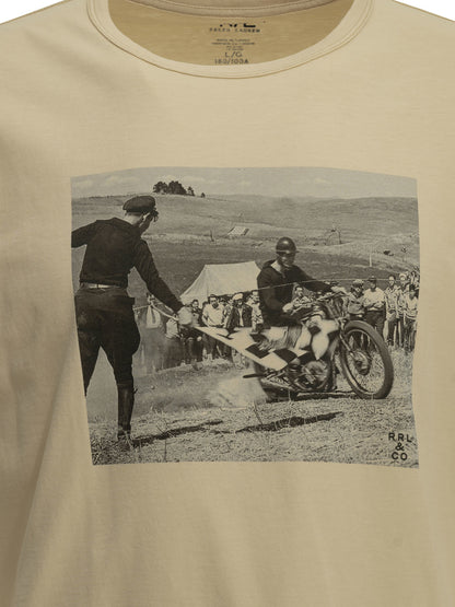 Printed crew-neck T-shirt T-shirts