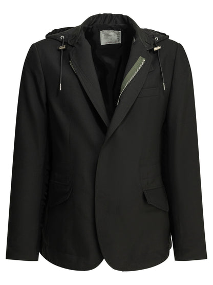 "X Nylon" Blazer Jackets and Coats