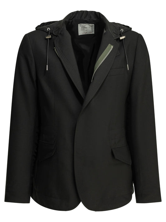 "X Nylon" Blazer Jackets and Coats