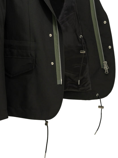 "X Nylon" Blazer Jackets and Coats