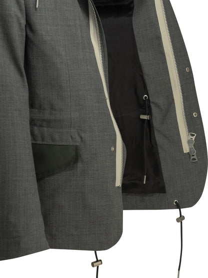 "X Nylon" Blazer Jackets and Coats