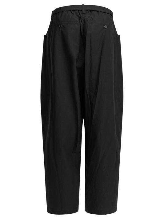 "Typewriter" Parachute Pants Trousers