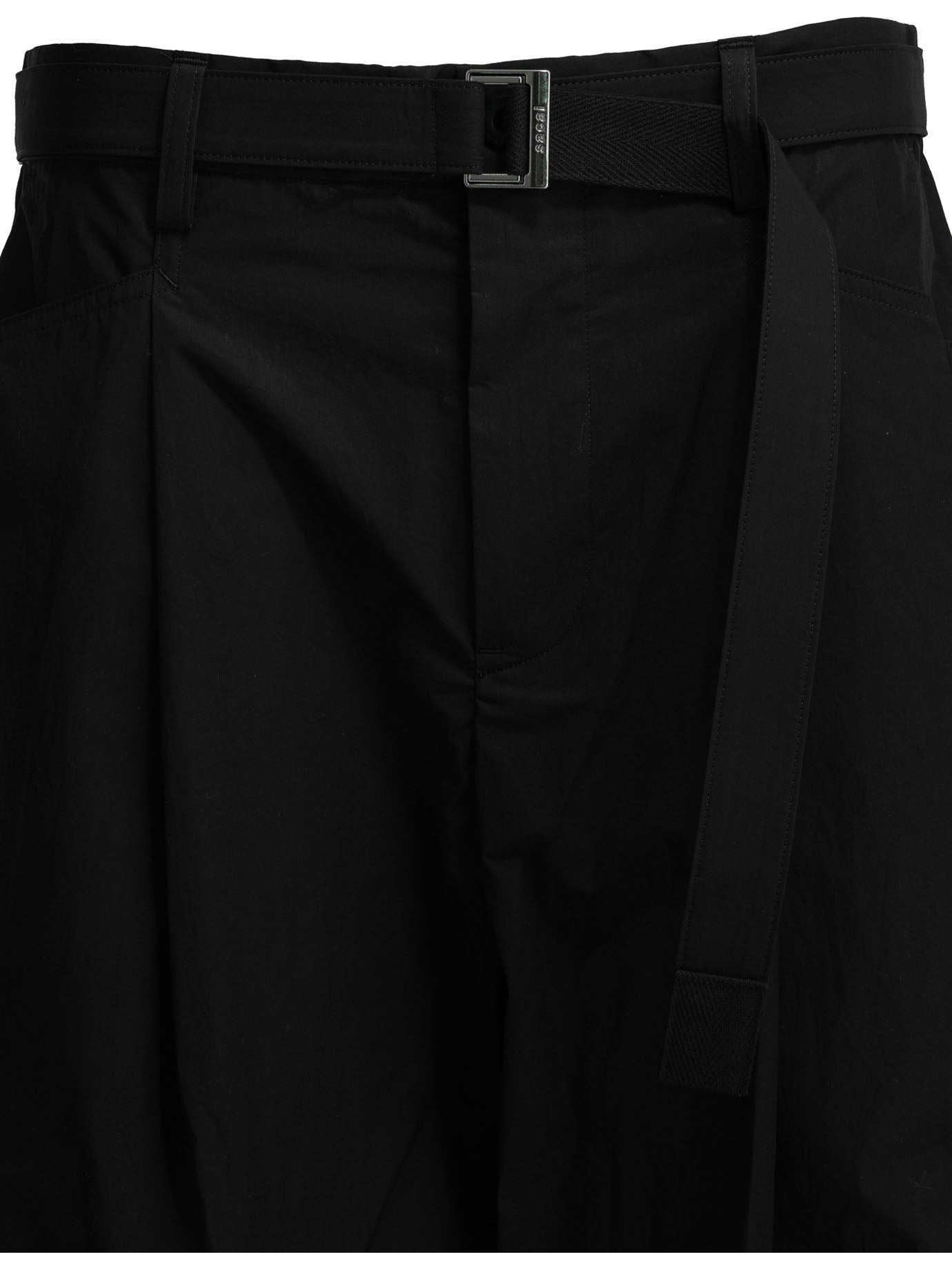 "Typewriter" Parachute Pants Trousers